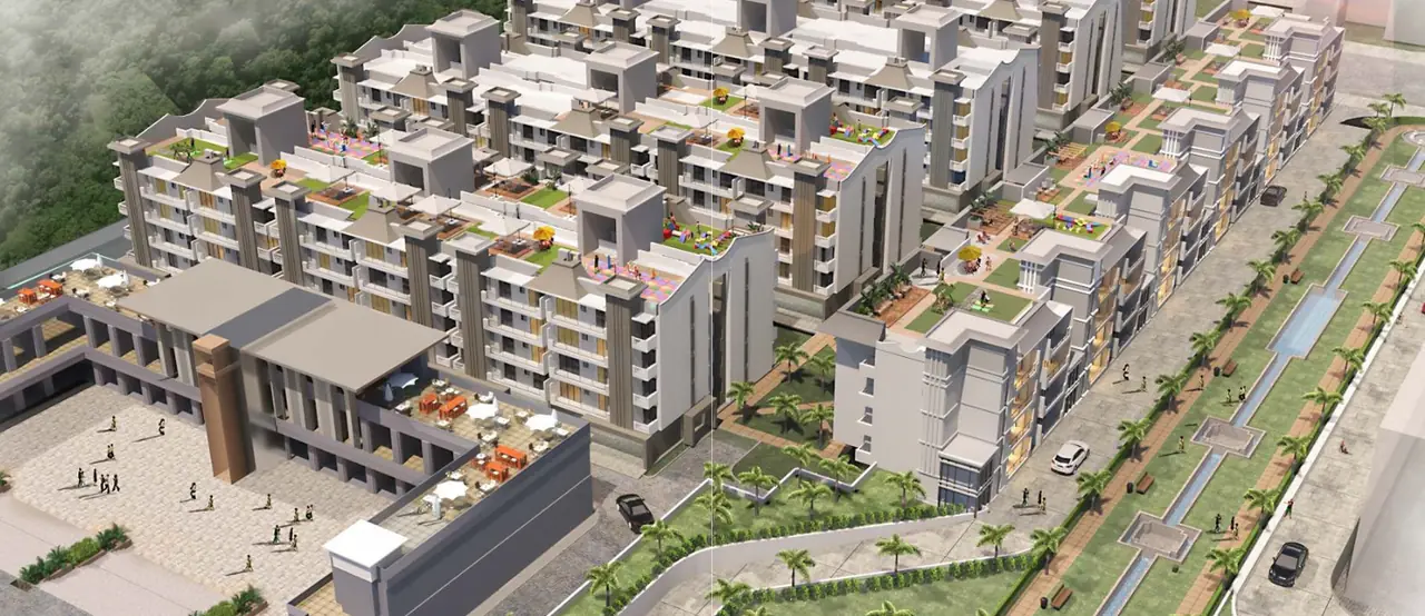 Aerial view of Nirala Aspire Phase IV