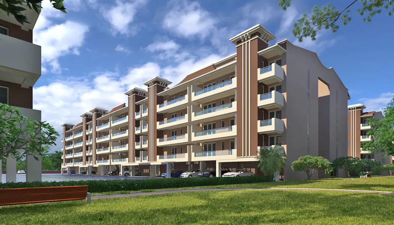 Nirala Aspire low rise elevation